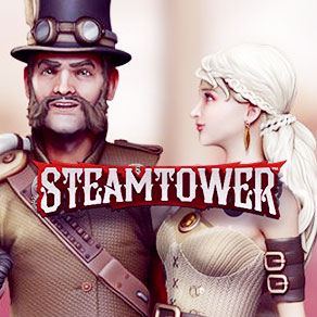 Игровой аппарат Steam Tower (Паровая башня) производства NetEnt бесплатно и без регистрации и на деньги в интернет-казино Максбет